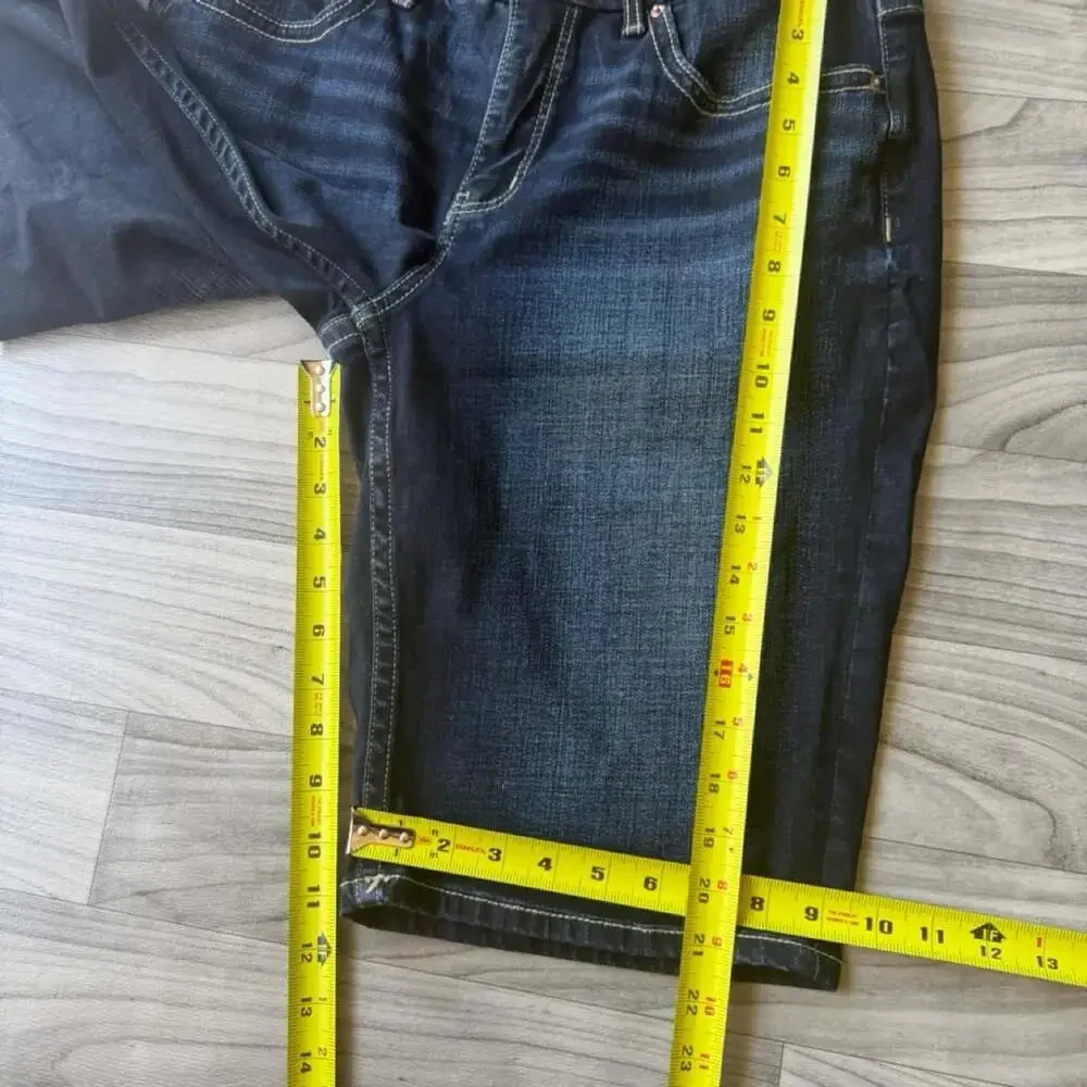 BKE Gabby Denim Bermuda Denim Shorts Jorts